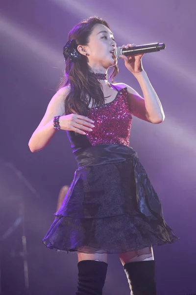 Chanteuse Actrice Japonaise Noriko Sakai Produit Lors Concert Sakai Noriko — Photo