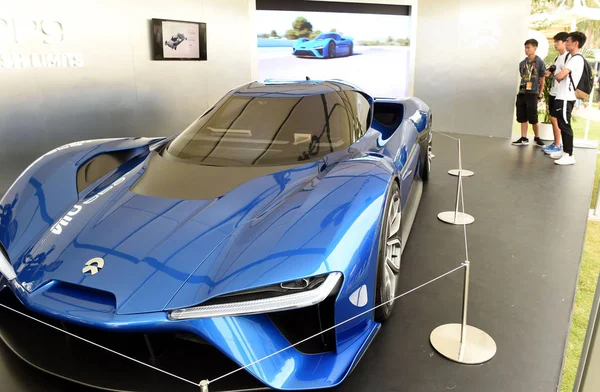 File Nio Ep9 Nextev Sports Car Manufacturer Nio Assisted Chinese — Stock Photo, Image