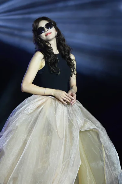 Tajwański Modelka Aktorka Lin Chi Ling Uczęszcza Impreza Promocyjna Marki — Zdjęcie stockowe