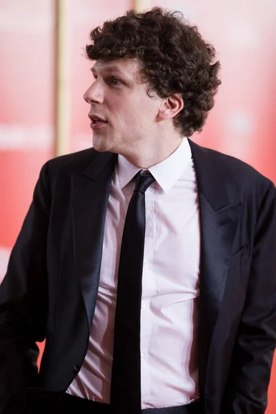 American Actor Jesse Eisenberg Arrives Red Carpet Closing Ceremony 21St — Stock Photo, Image