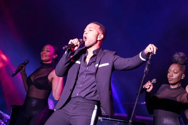 American Singer Songwriter Musician Actor John Legend Performs Concert Shenzhen — Stock Photo, Image