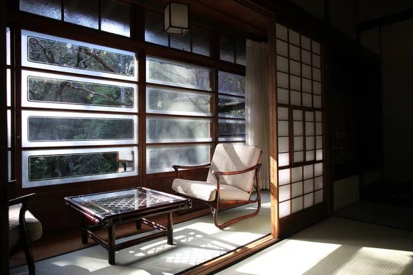 Vista Del Patrimonio Cultural Japonés Hotel Ochiairo Murakami Izu Japón — Foto de Stock