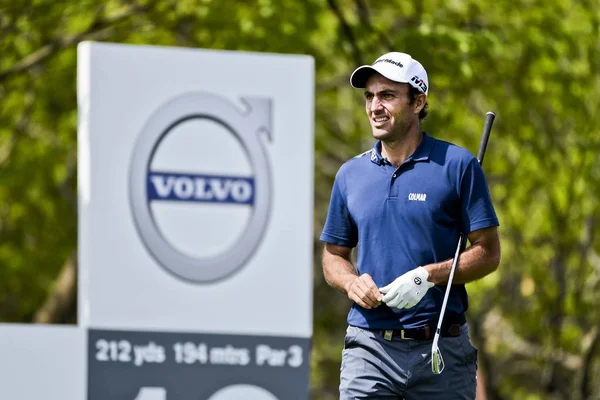 Edoardo Molinari Itália Compete Terceira Rodada Torneio Golfe Volvo China — Fotografia de Stock