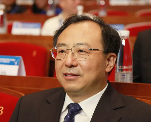 File Zhenglong Poté Vicetajemník Provinčního Výboru Cpc Jiangsu Úřadující Guvernér — Stock fotografie