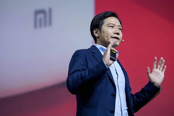 Lei Jun Předseda Představenstva Generální Ředitel Xiaomi Technologie Předseda Lovsk — Stock fotografie