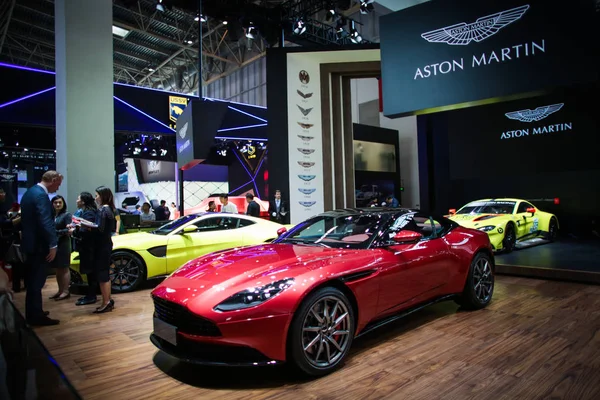 Aston Martin Db11 Está Exibição Durante 15Th Beijing International Automotive — Fotografia de Stock