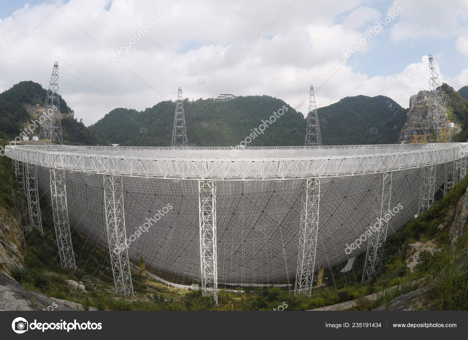 View World's Largest Radio Telescope Fast Five Hundred Meter