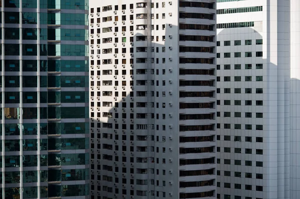 Veduta Dei Grattacieli Del Distretto Luohu Nella Città Shenzhen Provincia — Foto Stock