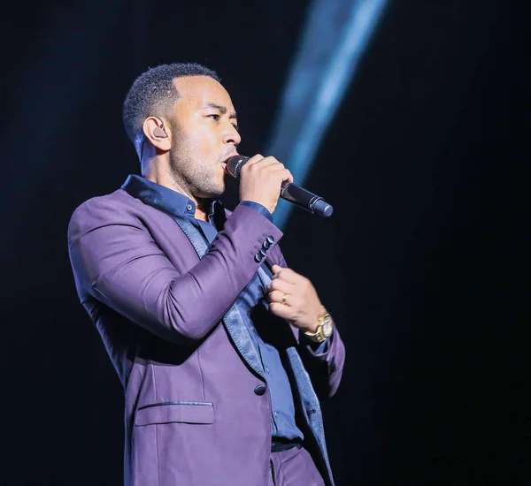 American Singer Actor John Roger Stephens Known Professionally John Legend — Stock Photo, Image