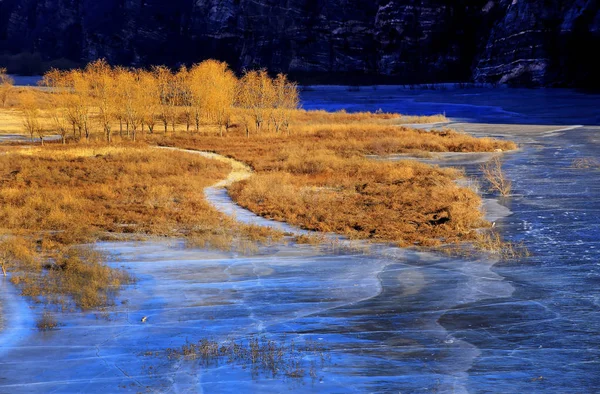 Landschap Van Black Dragon Pool Ook Wel Hei Long Tan — Stockfoto