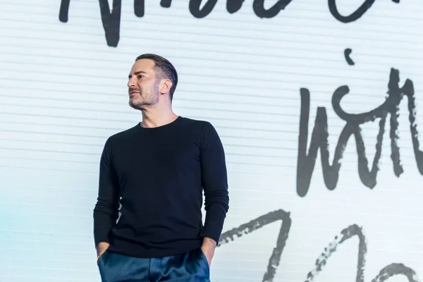 American fashion designer Marc Jacobs attends the HYFASHION Digital Fashion Festival in Shanghai, China, 26 April 2018.