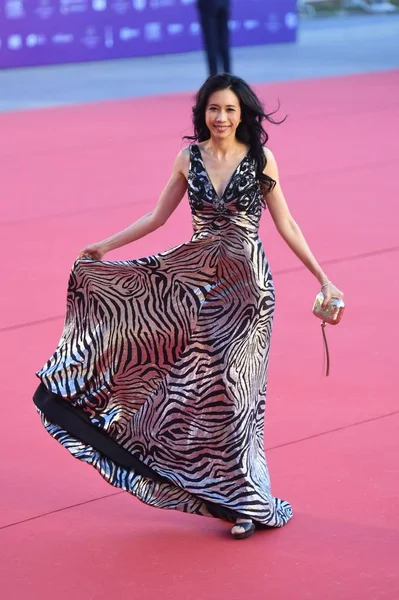 Hong Kong Singer Actress Karen Mok Arrives Red Carpet Opening — Stock Photo, Image