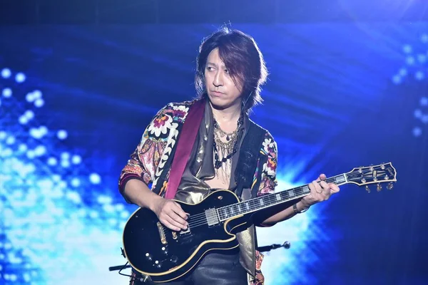 Japanskt Rockband Glay Utföra Vid Deras Konsert Hong Kong Kina — Stockfoto