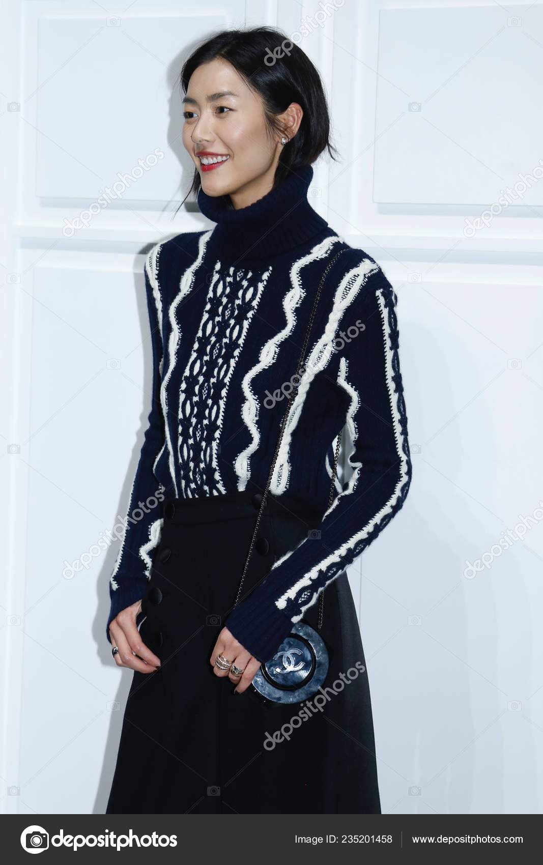 Modella Cinese Liu Wen Partecipa Evento Promozionale Chanel Coco