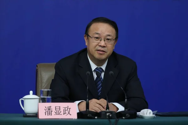 Pan Xianzheng Director Oficina Del Ministerio Agricultura Asiste Una Conferencia —  Fotos de Stock