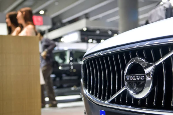 Volvo Çin Guangzhou Uluslararası Otomobil Fuarı Olarak Bilinen Auto Guangzhou — Stok fotoğraf