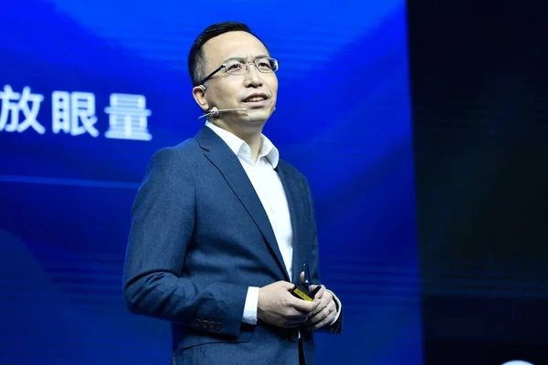 George Zhao Ming President Heder Varumärket Smartphone Sub Huawei Technologies — Stockfoto
