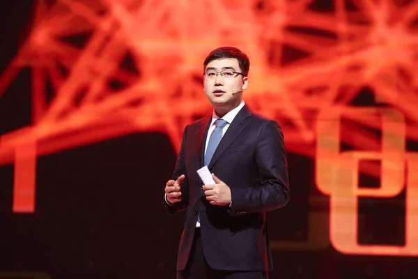 Чэнь Вэй Chen Wei Соучредитель Генеральный Директор Китайского Приложения Вызова — стоковое фото