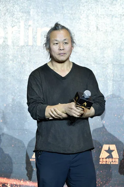 Director Cine Profesor Surcoreano Kim Duk Asiste Evento Estreno Para — Foto de Stock
