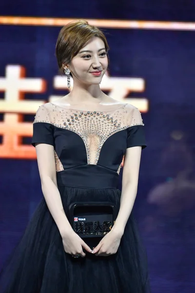 Attrice Cinese Jing Tian Partecipa Alla Cerimonia Premiazione Annuale Del — Foto Stock