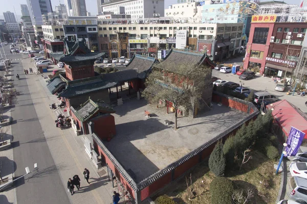 Vista Aérea Edifício Governo Que Remonta Dinastia Ming 1368 1644 — Fotografia de Stock