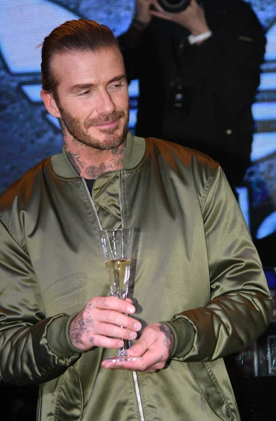 David Beckham Estrella Del Fútbol Inglés Asiste Una Fiesta Adidas — Foto de Stock