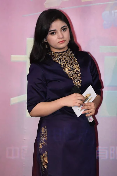 Indiase Actrice Kind Zaira Wasim Woont Een Première Evenement Voor — Stockfoto