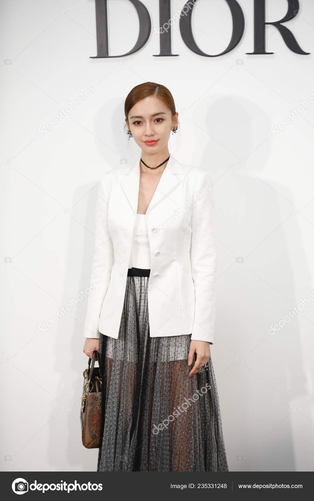 Hong Kong Model Actress Angelababy Arrives Party Dior Lady Art Stock Editorial Photo ChinaImages 235331248