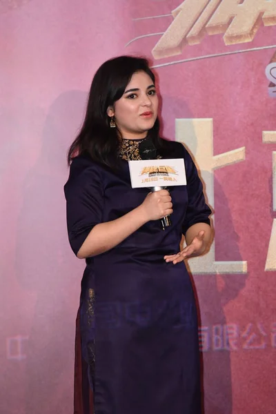 Filme Indiano Atriz Infantil Zaira Wasim Participa Evento Estreia Para — Fotografia de Stock