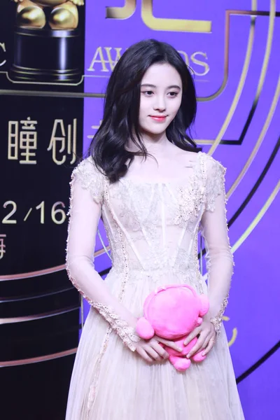 중국가 Jingyi Snh48의 일원에 상하이 중국에서 Migu 어워드 2017 — 스톡 사진