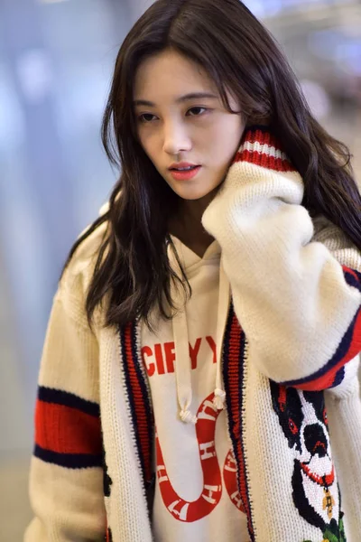 Chinese Zangeres Actrice Jingyi Een Voormalig Lid Van Chinees Meisjesgroep — Stockfoto