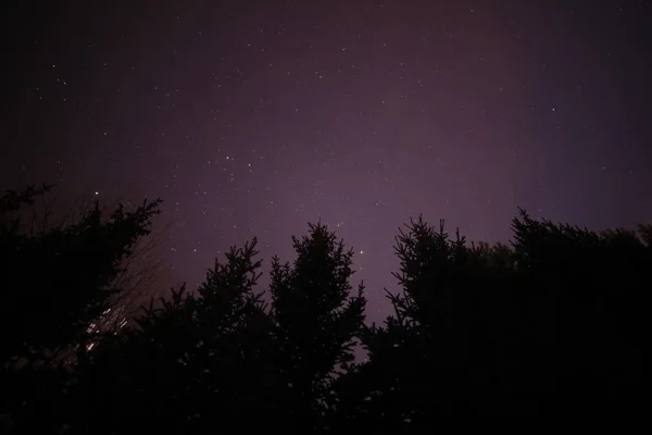 Landscape Quadrantid Meteor Shower Great Khingan Mountains Northeast China Heilongjiang — Stockfoto