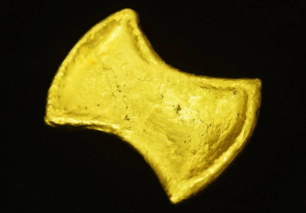 Lingote Ouro 389 Dinastia Song Sul 1127C1279 Que Foi Leiloado — Fotografia de Stock