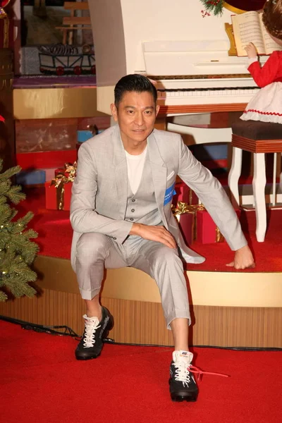 Actor Hong Kong Andy Lau Asiste Evento Caridad Para Organización —  Fotos de Stock