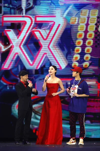 Chinese Actrice Bingbing Fan Centreren Aanwezig Het Gala Voor Tmall — Stockfoto
