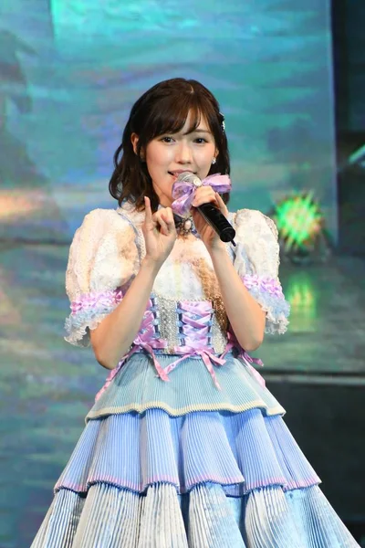 Mayu Watanabe Japán Idol Lány Csoport Akb48 Részt Vesz Egy — Stock Fotó