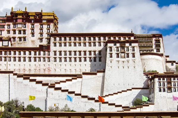 Bestand Uitzicht Het Potala Paleis Lhasa Tibetaanse Autonome Regio Zuidoost — Stockfoto