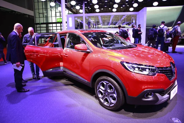 Kadjar Dongfeng Renault Exhibe Durante 16ª Exposición Internacional Industria Automotriz — Foto de Stock