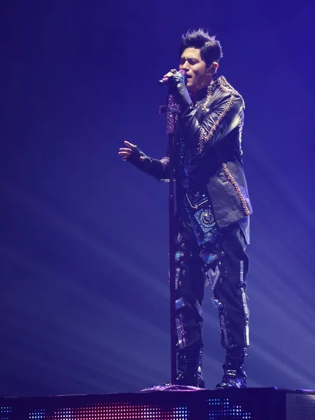 Taiwanese Singer Jay Chou Performs Concert His Invincible Concert Tour — Stock Photo, Image