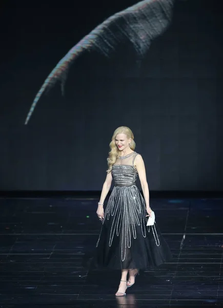 Atriz Australiana Nicole Kidman Participa Gala Tmall Global Shopping Festival — Fotografia de Stock