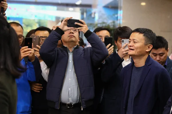 Jack Oder Yun Rechts Vorsitzender Des Chinesischen Commerce Giganten Alibaba — Stockfoto