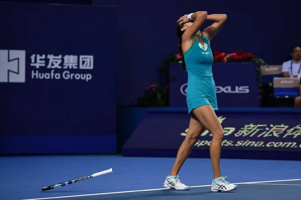 Julia Goerges Almanya Nın Hengqin Hayat Wta Elite Kupa Zhuhai — Stok fotoğraf