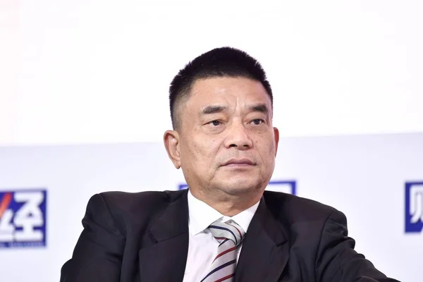 Liu Yonghao Ordförande För New Hope Gruppen Deltar Caijing Annual — Stockfoto