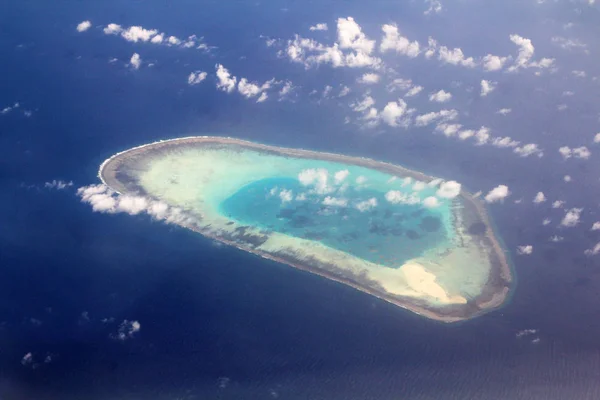 File Aerial View Passu Keah Xisha Islands Also Known Paracel — стоковое фото