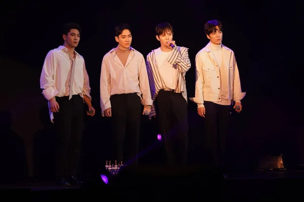 South Korean Boy Group Est Perform Concert Hong Kong China — Stock Photo, Image