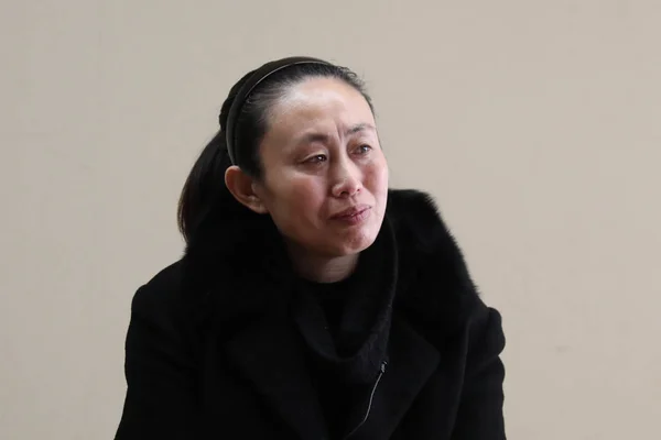 Jiang Qiulian Mor Till Åriga Kinesiska Studenten Jiang Som Dödades — Stockfoto