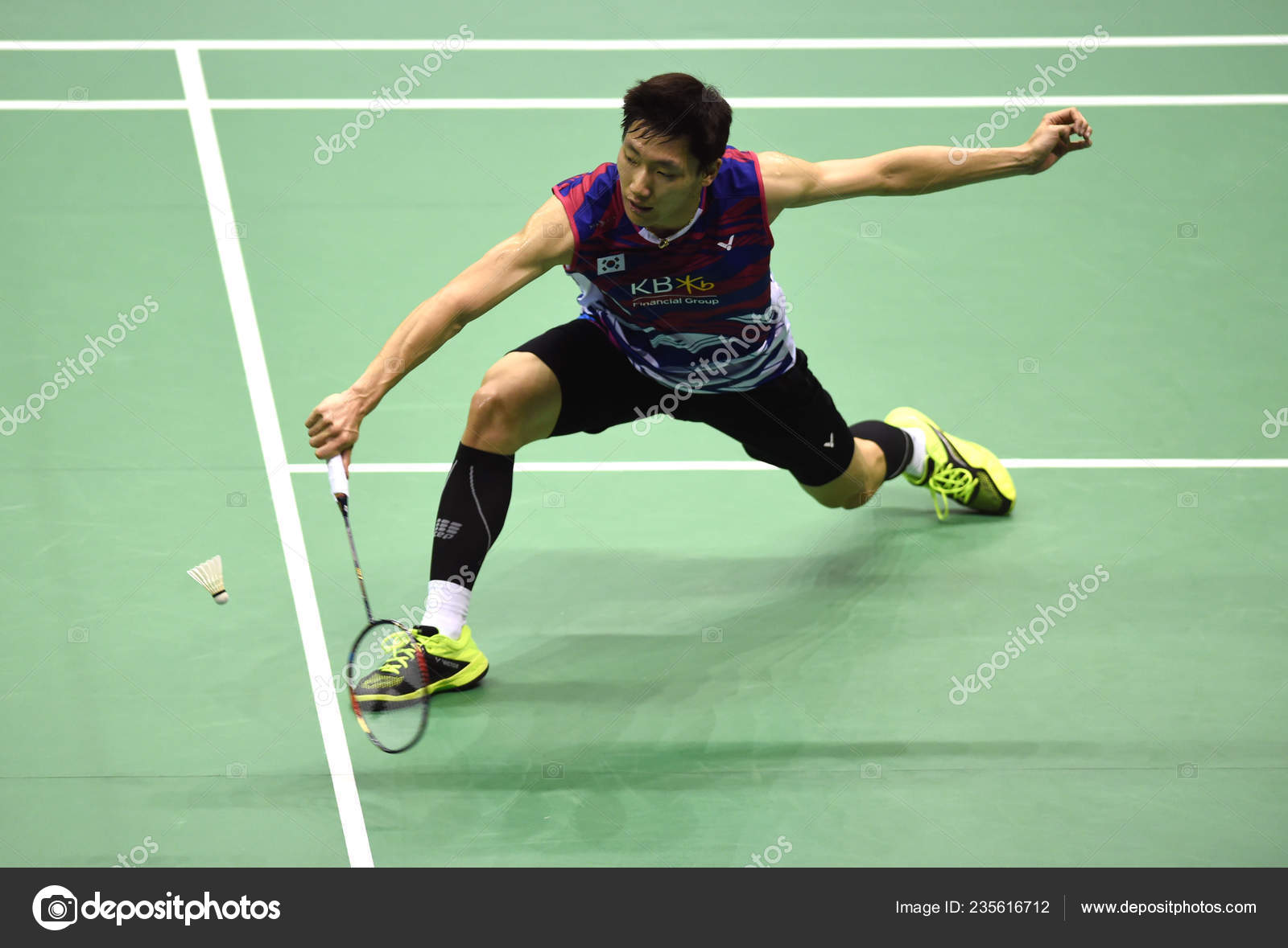 Lee Dong Keun South Korea Returns Shot Chen Long China Stock