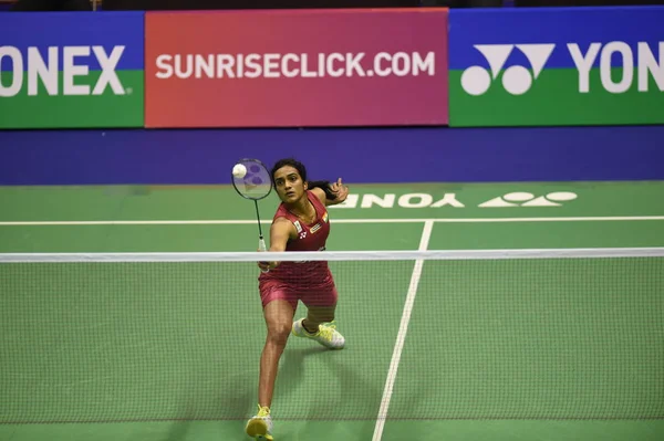 Sindhu India Devuelve Una Oportunidad Akane Yamaguchi Japón Partido Cuartos — Foto de Stock