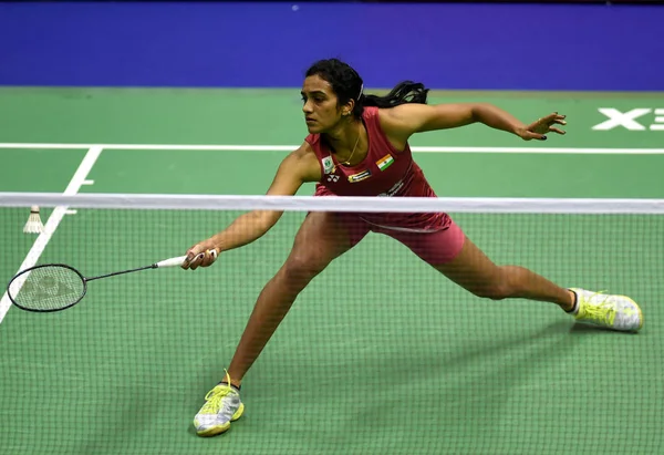 Sindhu India Devuelve Una Oportunidad Akane Yamaguchi Japón Partido Cuartos — Foto de Stock