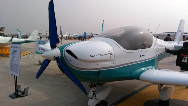 Ein Skyleader 600 Flugzeug Entwickelt Von Zall Aviation Industry Wuhan — Stockfoto